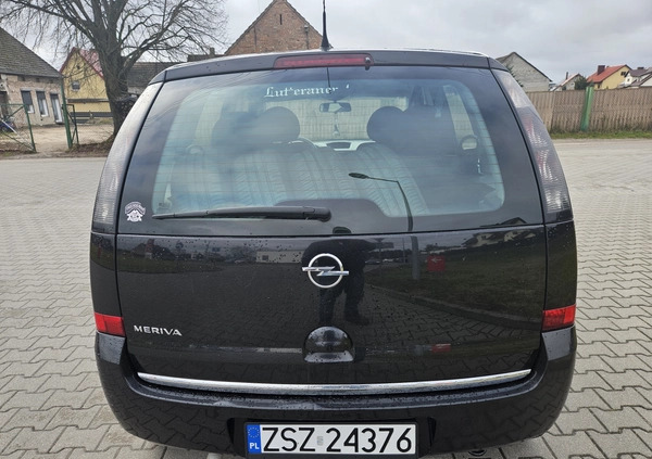 Opel Meriva cena 12800 przebieg: 120000, rok produkcji 2008 z Konstantynów Łódzki małe 121